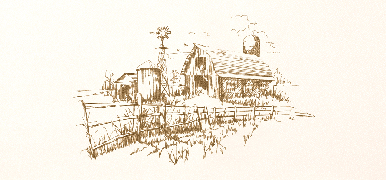 Barn Rosetan Faux